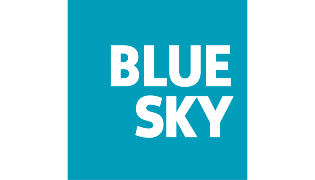 Logo of Blue Sky Network.